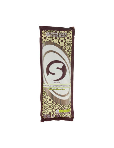Pasta Sin Gluten Bio de Trigo Sarraceno y Batata 250g King Soba
