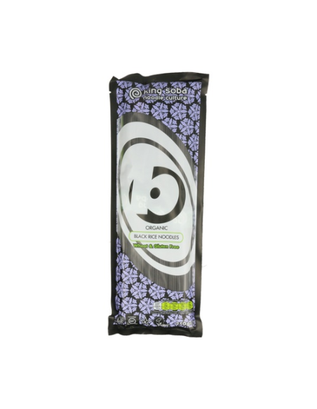 Massa de Arroz Preto Bio sem Glúten King Soba 250 g