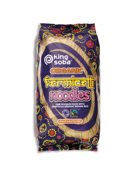 Macarrão Vermicelli Integral Sem Glúten Bio King Soba 250g