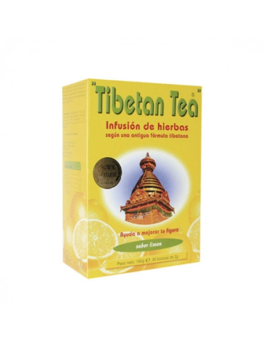 Té Tibetano Limón 90 Filtros x 2g  Sabor Natural y Saludable