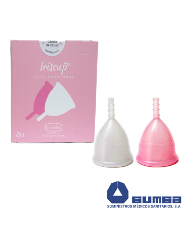 Iriscup Copo Menstrual Tamanho S - Pacote 2 Unidades Irisana