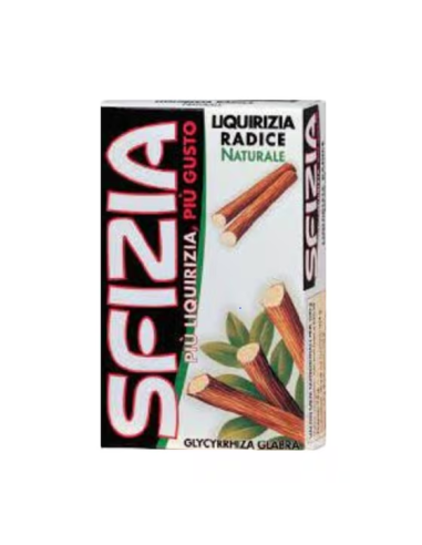 Regaliz Sfizia Raíz 25G | Dulzura Natural y Auténtica