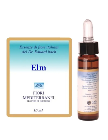 Fiori Mediterranei Elm 10 ml Forza Vitale – Esencia Natural