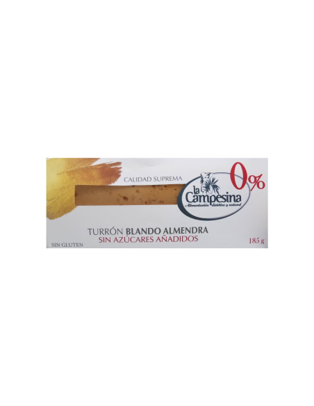 Turrón Blando Jijona Almendra 185g La Campesina S/A