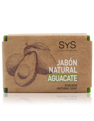 Jabón Natural de Aguacate Sys 100g  Cuidado Suave y Natural