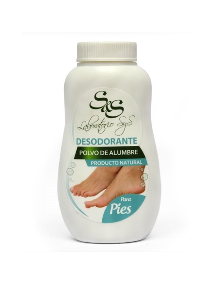 Desodorante Natural Alumbre en Polvo 100 g  Sys Original
