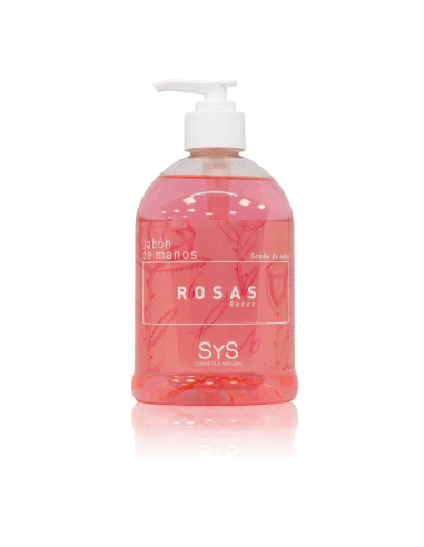 Jabón de Manos Rosas Sys 500 ml  Limpieza y Frescura