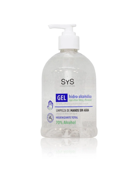 Gel Hidroalcohólico Sys 500 ml con Dosificador Fácil y Seguro