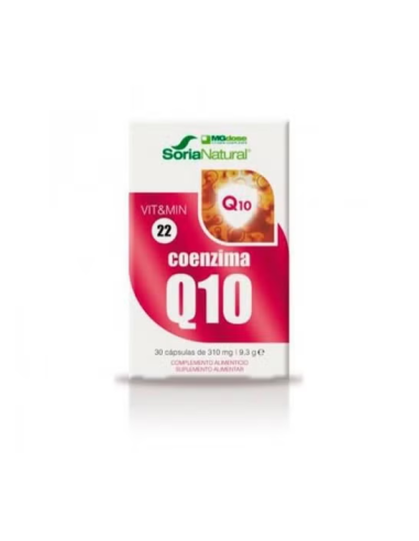 Pack 2 C-22 Coenzima Q10 30 cápsulas Mgdose energía y salud