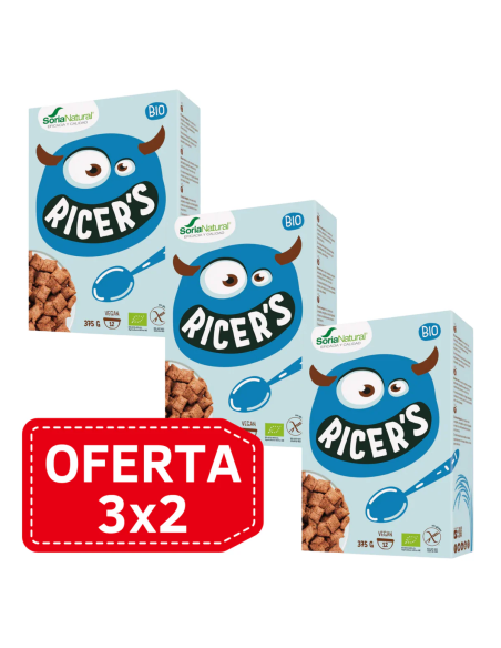 Pack 3x2 Almohadillas de Arroz con Chocolate Alecosor Soria