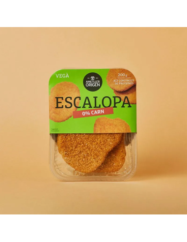 Escalopa Vegana Crujiente y Deliciosa | Sabor Natural Saludable