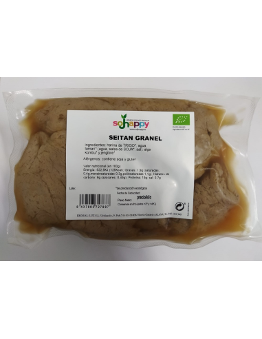 Seitán a granel: proteína vegana natural y saludable