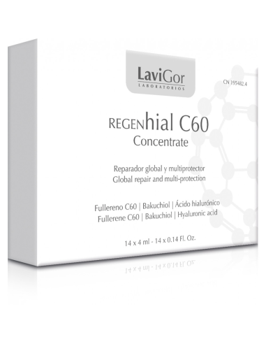 Regenhial C60 Concentrate 14x4 ml Monodosis Lavigor eficaz