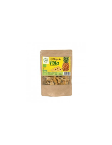 Chips de Piña Bio 125g Bibonatur | Snack Natural y Saludable