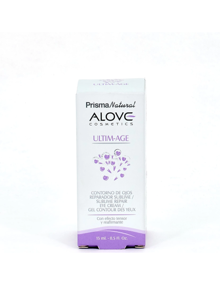 Ultim-Age Contorno de Ojos Reparador 15ml - Alove Prisma Natural