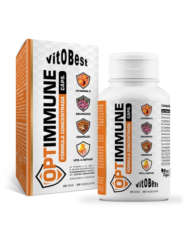 Optimmune 50 Vegecaps Vit.O.Best | Suplemento Antioxidante Natural