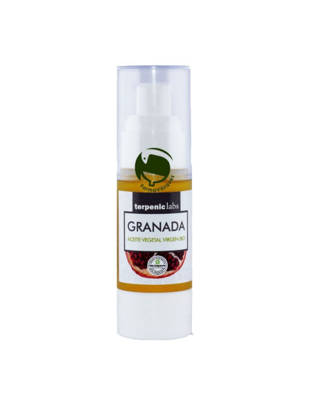 Granada Virgen Bio Aceite Vegetal 30ml Terpeni Uso Tópico