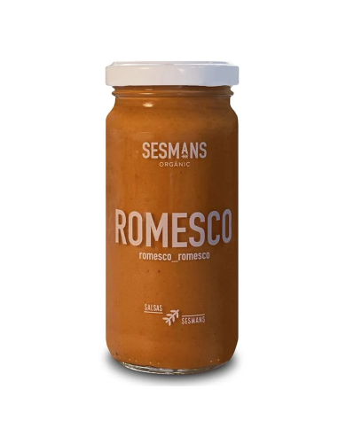 Salsa Romesco Vegana Eco 240 ml Sesmans  Sabor Natural