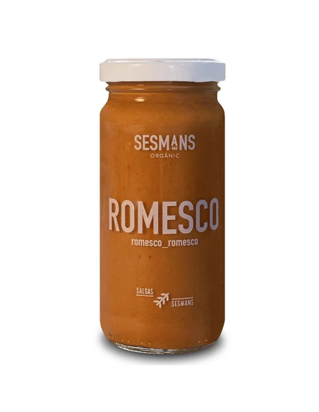 Salsa Romesco Vegana Eco 240 ml Sesmans  Sabor Natural