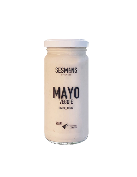 Mayonesa Vegana Eco Sesmans 240ml  Sabor Natural Saludable