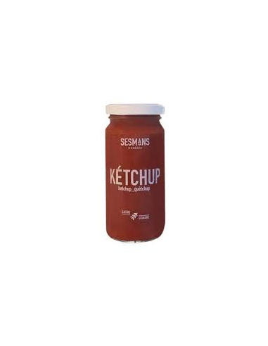 Ketchup Vegano Eco Sesmans 240 ml  Sabor Natural y Saludable