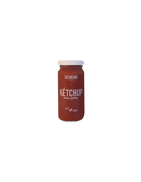 Ketchup Vegano Eco Sesmans 240 ml  Sabor Natural y Saludable