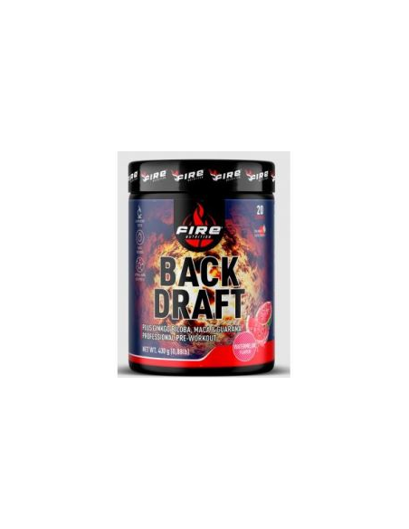 Back-Draft Preworkout Sandía 400g | Energía y Rendimiento