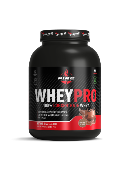 Wheypro Concentrate Chocokit 2Kg Fire Nutrition - Proteína Top