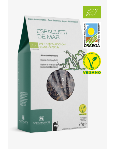 Espagueti de Mar Ecológico 25g Porto-Muiños Natural y Saludable