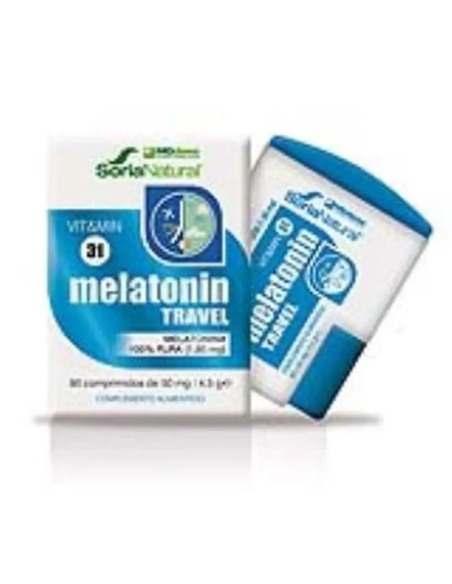 Pack 2 Melatonina Travel 90 Comp Mgdose Sueño Natural