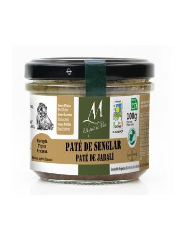 Patê de Porco Javali 100Gr. Eco Sg por Eth Pate De Mia