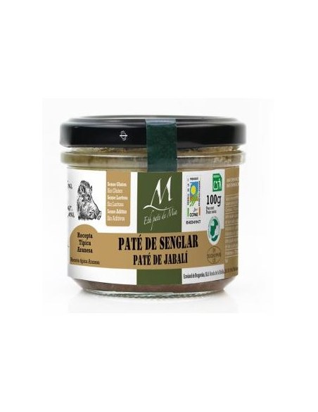 Patê de Porco Javali 100Gr. Eco Sg por Eth Pate De Mia