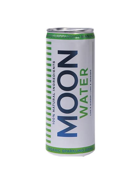 Refresco Bio Lima y Jengibre Moonwater 250 ml Natural