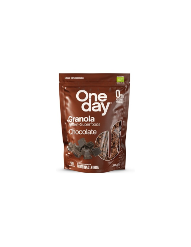 Granola de Chocolate Orgânico Um Dia 300g Saúde e Sabor Natural