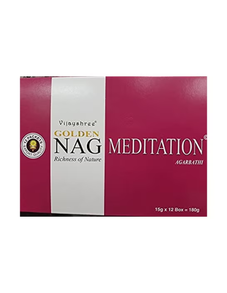 Incienso Golen Nag Champa Roj 12  Aroma Tradicional y Puro