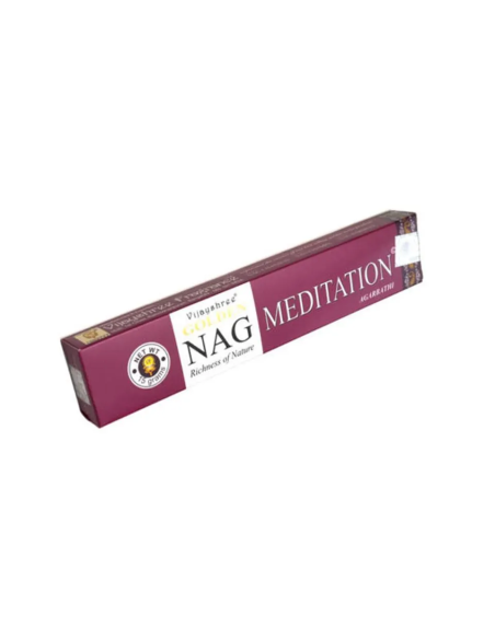Incienso Golden Nag Meditación 15g | Aromaterapia y Relax