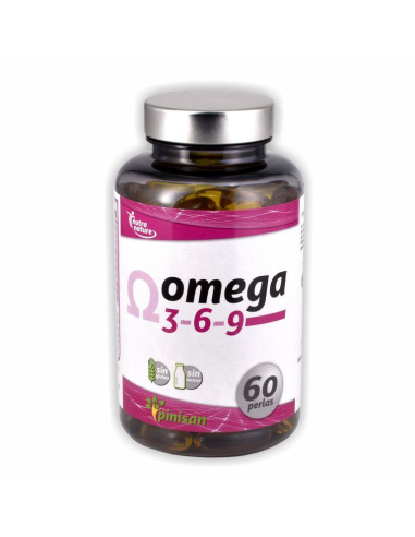 Omega 3-6-9 Nutranature 60 Perlas para Salud Integral