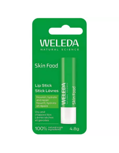 Skin Food Lip Stick 4,8g Weleda  Cuidado Natural Labial