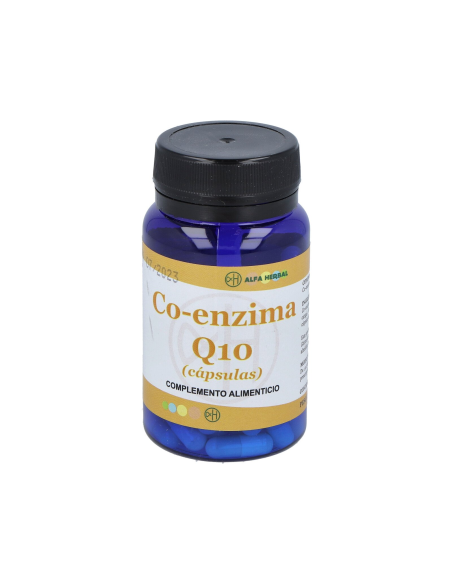Coenzima Q10 100mg Alpha Herbal 60 Pérolas Energéticas