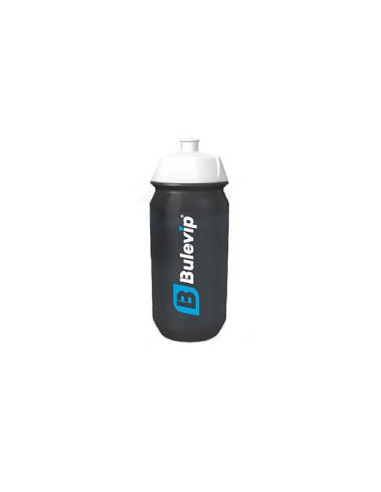 Bulevip Bidón Negro Transparente 600 ml  Hidratación Ideal