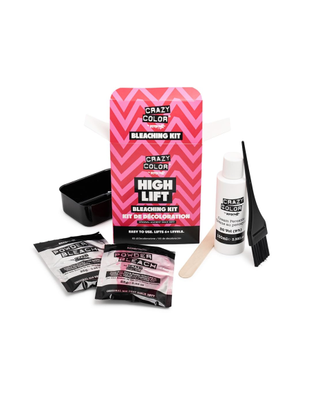 Bleaching Kit Crazy Color  Decoloración Fácil y Profesional