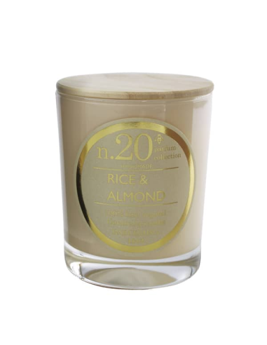 Vela Vaso Perfume Rice-Almond 7,95x9 cm Cerabella 1 Ud.