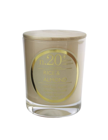 Vela Vaso Perfume Rice-Almond 7,95x9 cm Cerabella 1 Ud.