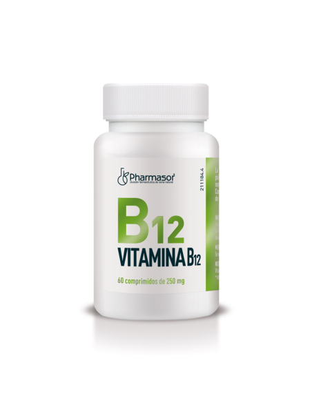 Vitamina B12 Pharmasor  Energía y Bienestar Diarios