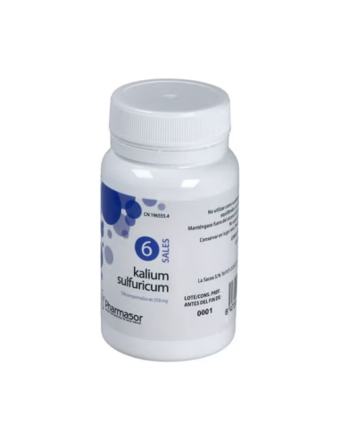 6. K Sulfuricum de Pharmasor  Salud y Bienestar Natural