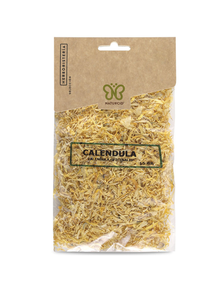 Cápsulas de Pétalas de Calêndula 12g Naturcid Natural e Puro