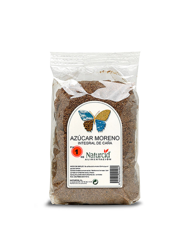 Naturcid Açúcar Mascavo Integral 1 Kg Qualidade Natural