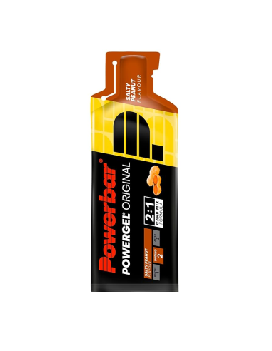 Powergel Amendoim Salgado 41g Power Bar Energia e Sabor