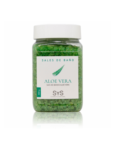 Sais de Banho de Aloe Vera 400g Labnatur Bio Natural Relaxamento