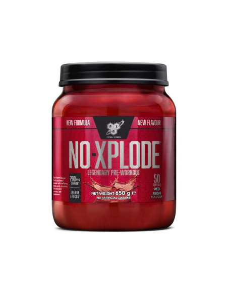 Bsn N.O. Xplode Legendary 650G Red Rush  Energía y Potencia